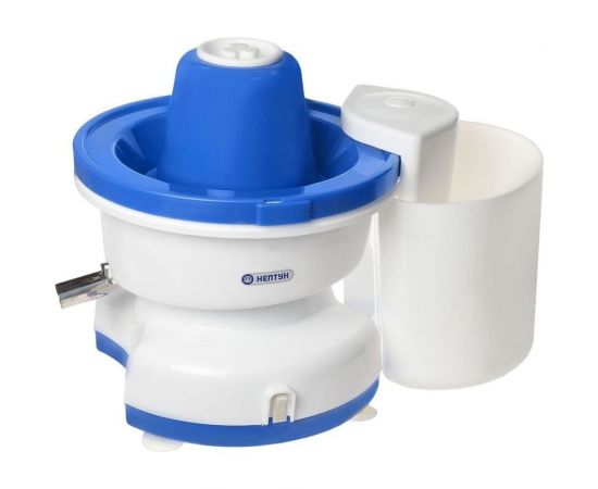 Соковыжималка НЕПТУН с емкостью, бело-синий 00-00003949 
