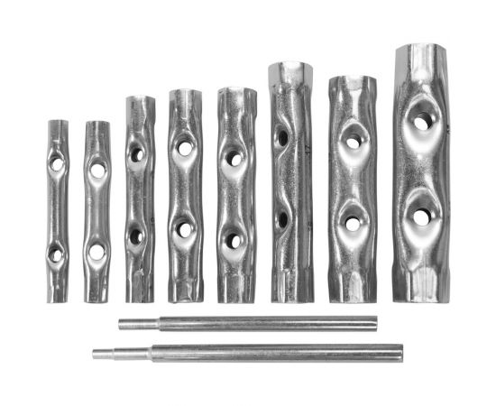 Набор трубчатых торцевых ключей Политех 8 штук, 6-22 мм 2807532 