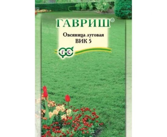 Семена ГАВРИШ Овсяница луговая ВИК 5, большой пакет 20,0 г 70000313 