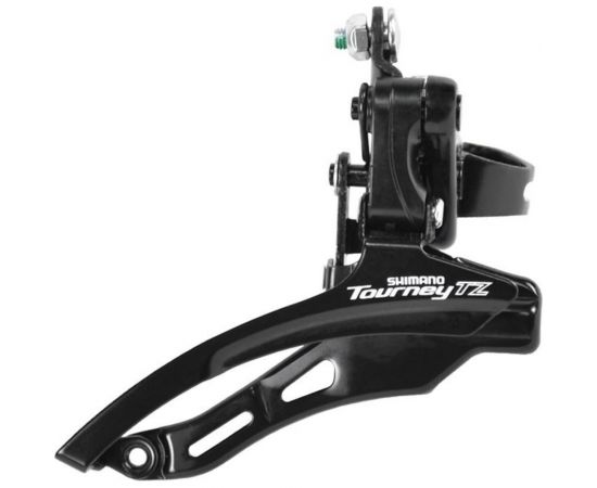 Передний переключатель Shimano Tourney TZ, FD-TZ500DS6 31.8мм, 42T, CL:47.5мм, нижняя тяга AFDTZ500DS6 H000017484 