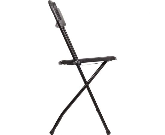 Складной стул для дома и офиса BRABIX Golf CF-002, черный каркас, пластик черный, 531563 – изображение 2
