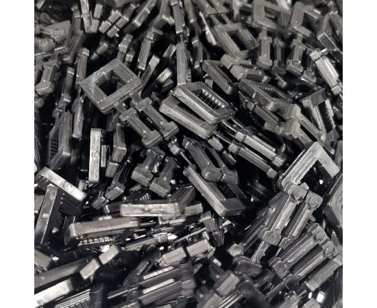 Полипропиленовая пряжка КОРДЛЕНД 20x60x5 для ПП/ПЭТ ленты 12-15 мм, 1000 шт. PP KREP-00112 – изображение 2