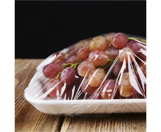 Пищевая пленка Десногор 300 мм х 200 м 5.5 мкм белая в индивидуальной упаковке 210-033 – изображение 2