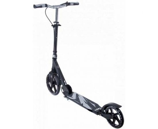 Самокат 2-х колесный RIDEX Legacy 250/200 мм, ручной тормоз, черный УТ-00018379 – изображение 2