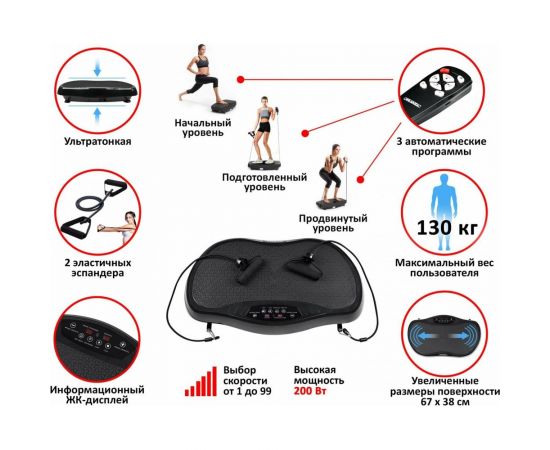 Ультратонкая виброплатформа Planta VP-05 – изображение 21