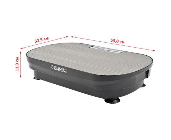 Виброплатформа-тренажер для похудения Planta Vibra Slim VP-02, ультратонкая – изображение 23