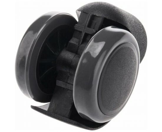 Колеса ролики для кресла BRABIX прорезиненные, комплект, 5 шт, шток d11 мм, черные, в коробе 532009 – изображение 3