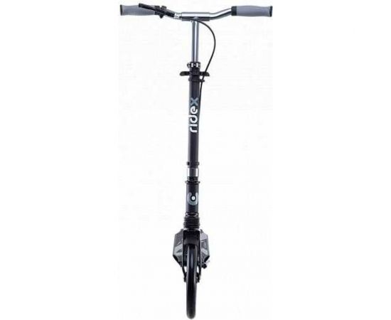 Самокат 2-х колесный RIDEX Legacy 250/200 мм, ручной тормоз, черный УТ-00018379 – изображение 3