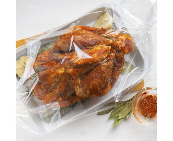 Рукав для запекания с клипсами в комплекте Горница 30 см х 3 м, 12 мкм 209-017 – изображение 3