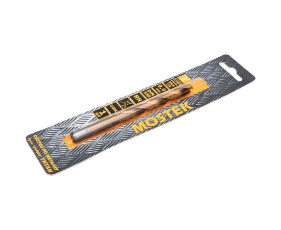 Сверло по металлу HSS-TiN 9х81х125 мм MosTek 1341090 – изображение 4