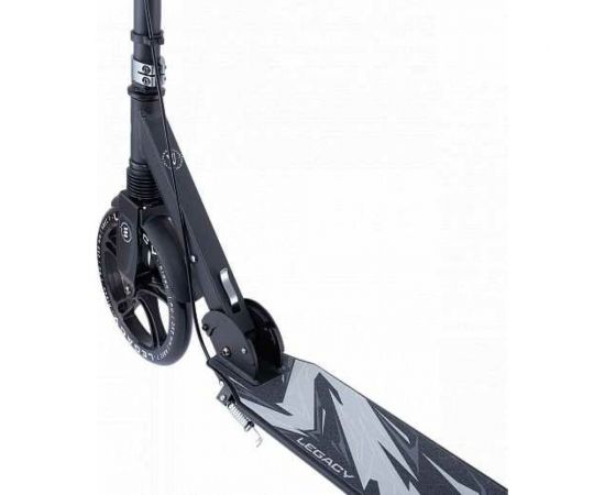 Самокат 2-х колесный RIDEX Legacy 250/200 мм, ручной тормоз, черный УТ-00018379 – изображение 4