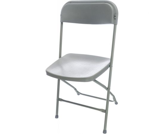 Складной стул для дома и офиса BRABIX Golf CF-002 серый каркас, пластик серый, 531564 – изображение 4