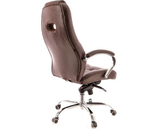 Кресло Everprof Drift M экокожа коричневый EP-drift m eco brown – изображение 4
