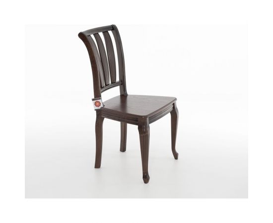 Стул AURORA кабриоль, жесткий, орех темный 2 шт в упаковке 100377 – изображение 5