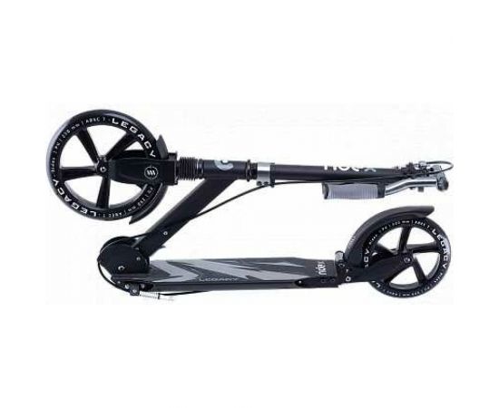 Самокат 2-х колесный RIDEX Legacy 250/200 мм, ручной тормоз, черный УТ-00018379 – изображение 5