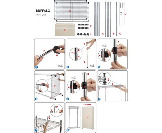 Сверхмощная ARTMOON BUFFALO стойка 699300 – изображение 6