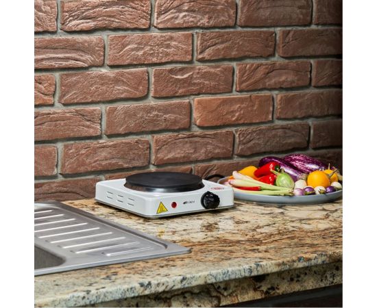 Одноконфорочная электроплитка СОКОЛ 1.0 кВт/220В/50Гц, закрытый ТЭН 70-0101 – изображение 7