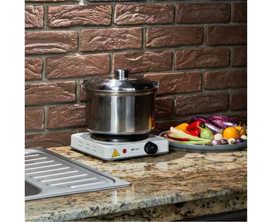 Одноконфорочная электроплитка СОКОЛ 1.0 кВт/220В/50Гц, закрытый ТЭН 70-0101 – изображение 8