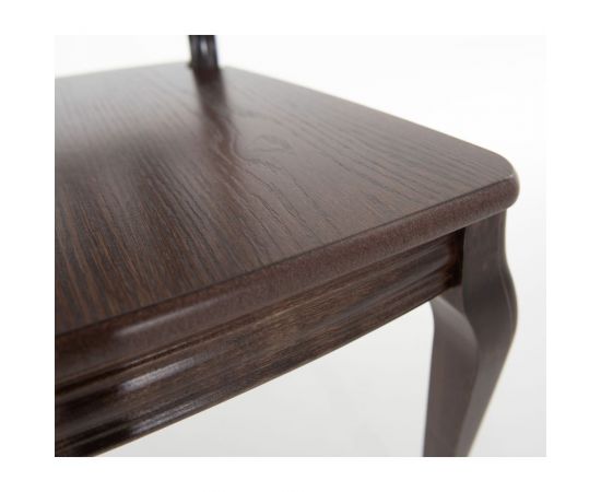 Стул AURORA кабриоль, жесткий, орех темный 2 шт в упаковке 100377 – изображение 10