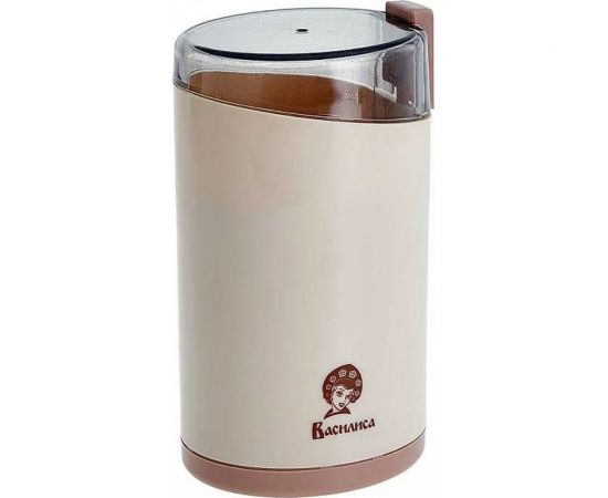 Кофемолка ВАСИЛИСА К2-160 бежевый, 160 Вт, вместимость 65 г, нож нержавеющая сталь 24 0R-00000229 