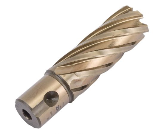 Сверло корончатое (22х55 мм; Weldon 19) LENZ LZHM-022 – изображение 2