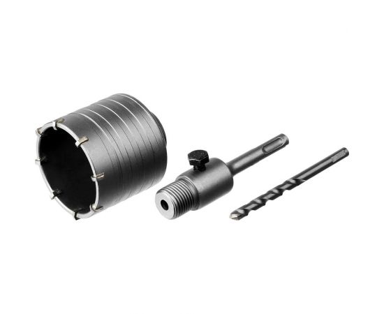 Коронка по бетону в сборе (68 мм; SDS-Plus) СИБИН 29216-68 – изображение 2