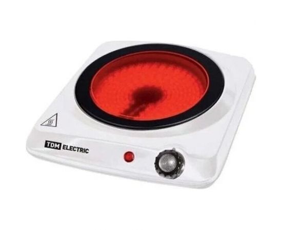 Одноконфорочная электроплитка TDM ЭПК1 230 В, 1.2 кВт, керамический диск SQ2504-0005 – изображение 2