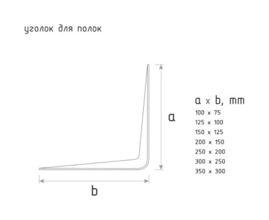 Уголок НОРА-М серый 350х300 12х14 5581 – изображение 2