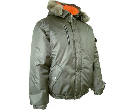 Куртка Спрут Аляска короткая, хаки, р. (52-54) 104-108/182-188 130244 – изображение 3