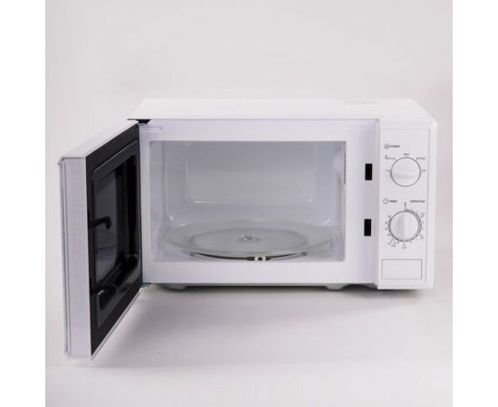 Микроволновая печь SONNEN MW2070B-5MW 20 л, 700 Вт, таймер, механическое управление, белая 454654 – изображение 3