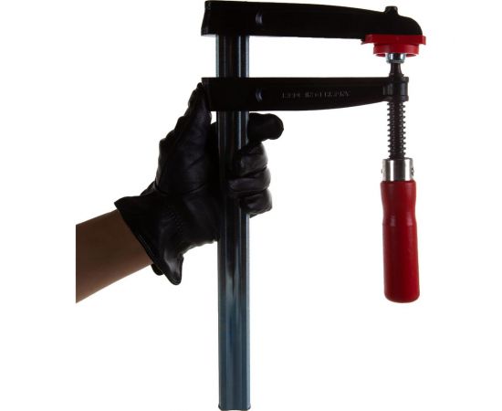 Струбцина BESSEY чугунная 300/140, 5.5 кН, деревянная ручка BE-TPN30BE – изображение 3