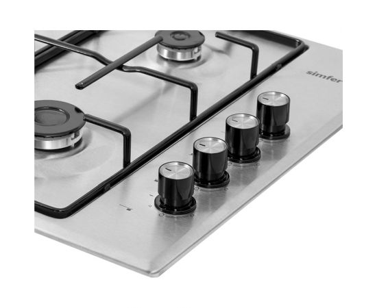 Газовая варочная панель с автоподжигом SImfer H60Q40M470 – изображение 3