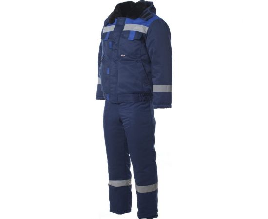 Утепленный костюм СПРУТ ОРИОН темно-синий/васильковый, р. 56-58 (112-116), рост 170-176 128257 – изображение 3