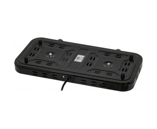 Электрическая плита WILLMARK 1000 Вт, 1500 Вт, корпус из нержавеющей стали, черный НS-215 2000609 – изображение 4