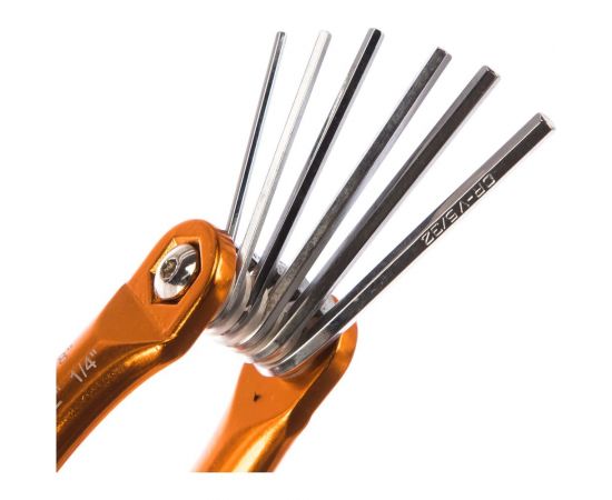 Набор шестигранных ключей WEDO 9 предметов, 5/64-1/4"" WD268 – изображение 4