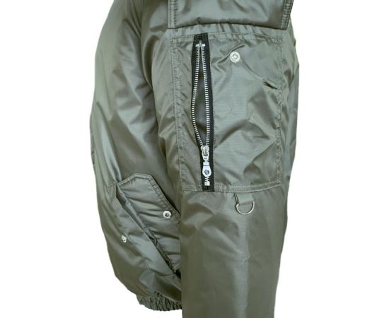 Куртка Спрут Аляска короткая, хаки, р. (52-54) 104-108/182-188 130244 – изображение 5