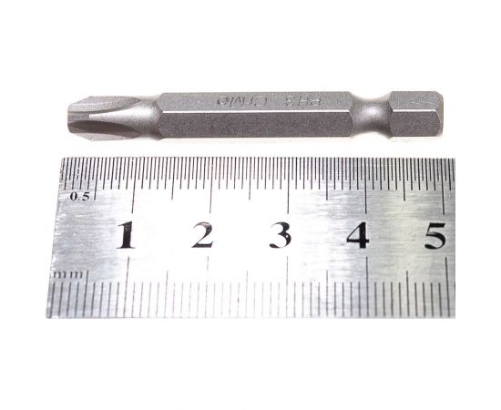 Набор бит (5 шт; PH3x50 мм; CrMo) СИБРТЕХ 11242 – изображение 5