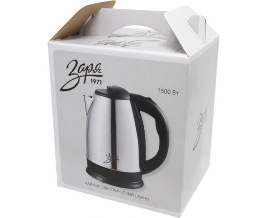 Электрический металлический чайник Заря 256-01 – изображение 6