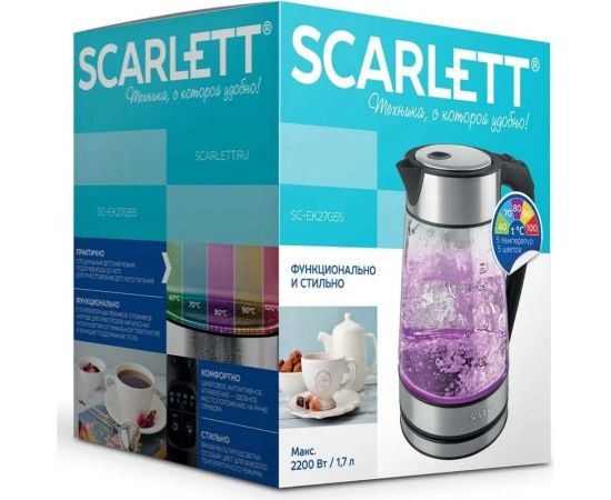 Электрический чайник Scarlett SC-EK27G55 – изображение 6