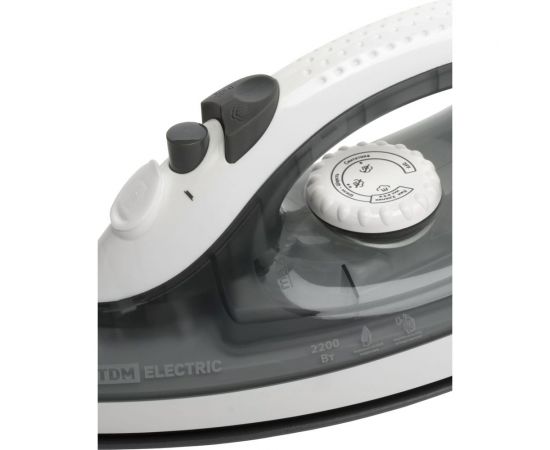 Утюг TDM Меркурий 1, 2200 Вт, керамика, вертикальное отпаривание SQ4010-0001 – изображение 6