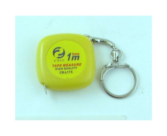Рулетка CNIC 1 метр х 6мм брелок L115 29457 
