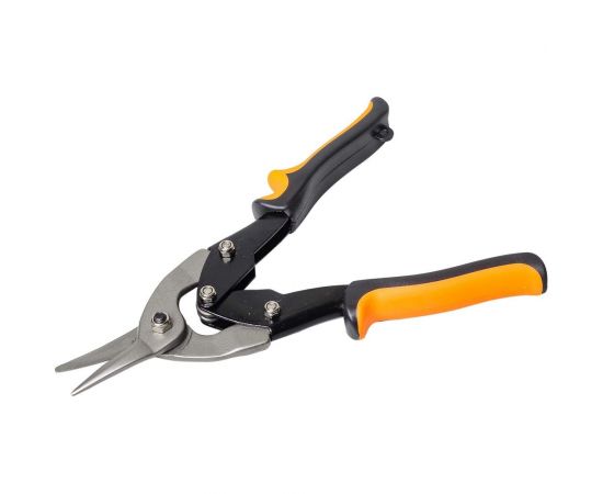 Ножницы по металлу 250 мм, прямой рез, двухкомпонентные рукоятки Вихрь 73/10/8/1 
