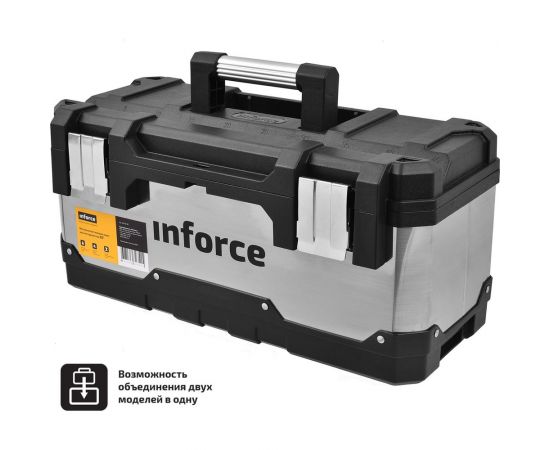 Металлопластиковый ящик для инструментов 20" Inforce 06-20-08 