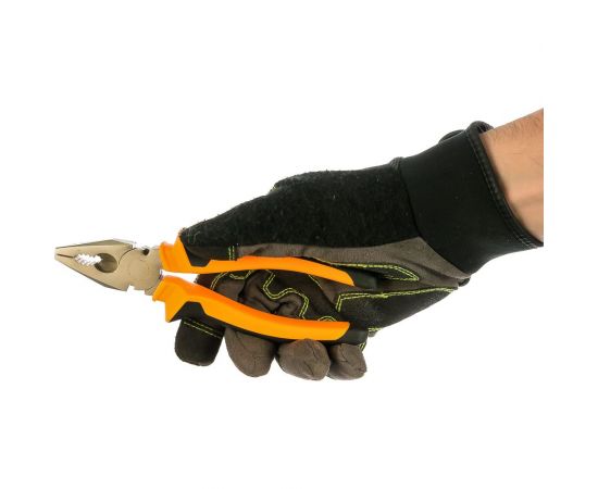 Плоскогубцы 180мм никелированные, двухкомпонентные рукоятки Вихрь 73/6/3/7 – изображение 2