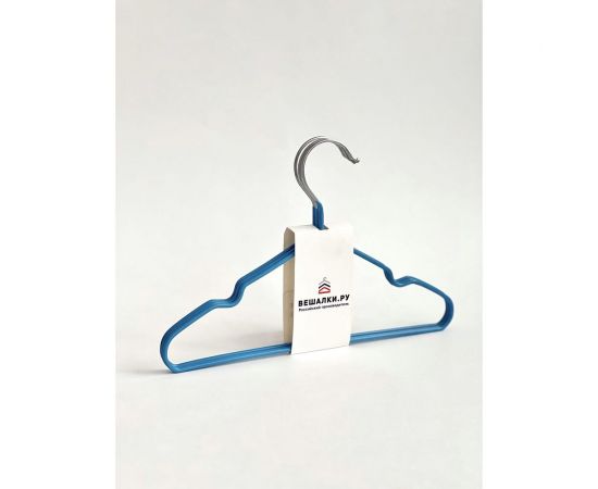 Вешалки-плечики Вешалки.ру набор 10 шт., 0.3, голубой Набор вешалок детских 0,3-10 шт. голубой – изображение 2