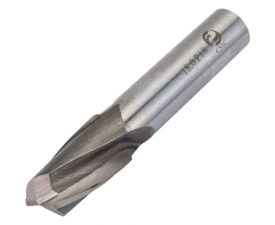 Фреза концевая (18x32x92 мм; ц/х; Р18; Z=2; хвостовик 16 мм) CNIC 66016 – изображение 2
