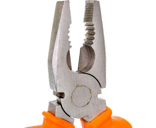 Плоскогубцы 180мм никелированные, двухкомпонентные рукоятки Вихрь 73/6/3/7 – изображение 3