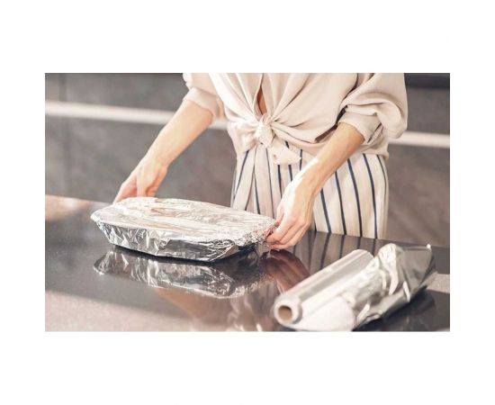 Прочная пищевая фольга Горница 29 см х 100 м, 11 мкм 209-034 – изображение 3