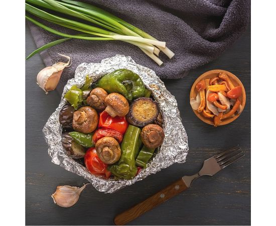 Пищевая прочная фольга Горница 44 см х 100 м, 11 мкм 209_035 – изображение 3