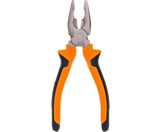 Плоскогубцы 180мм никелированные, двухкомпонентные рукоятки Вихрь 73/6/3/7 – изображение 4